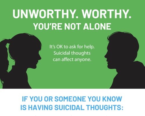Suicide Prevention Continue the Convo Flyer